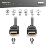 Digitus DB-330123-010-S, Cavo Nero
