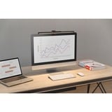 Digitus Lampada LED per monitor con fissaggio a morsetto, Luce LED Nero