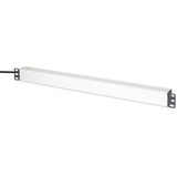 Digitus Multipresa PDU con profilo in alluminio, 9 vie, Ciabatta Nero/alluminio