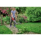 EINHELL GP-LB 18/200 200 km/h, Soffiatore rosso/Nero, Soffiatore portatile, 200 km/h, 670 m³/h, Nero, Rosso, Argento, Batteria, 2,16 kg