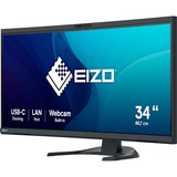 EIZO FlexScan EV3450XC-BK Monitor PC 86,6 cm (34.1") 3440 x 1440 Pixel UltraWide Quad HD LED Nero, Monitor LED Nero, 86,6 cm (34.1"), 3440 x 1440 Pixel, UltraWide Quad HD, LED, 5 ms, Nero