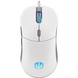 ENDORFY GEM Plus Onyx White, Mouse da gioco bianco/grigio