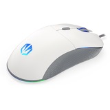 ENDORFY GEM Plus Onyx White, Mouse da gioco bianco/grigio