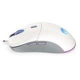 ENDORFY GEM Plus Onyx White, Mouse da gioco bianco/grigio