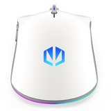 ENDORFY GEM Plus Onyx White, Mouse da gioco bianco/grigio