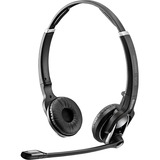 EPOS | Sennheiser | SENNHEISER IMPACT DW Pro 2 USB ML - EU Auricolare Wireless A Padiglione Ufficio Nero, Argento Nero, Wireless, Ufficio, 150 - 6800 Hz, 85 g, Auricolare, Nero, Argento