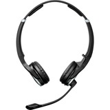 EPOS | Sennheiser | SENNHEISER IMPACT DW Pro 2 USB ML - EU Auricolare Wireless A Padiglione Ufficio Nero, Argento Nero, Wireless, Ufficio, 150 - 6800 Hz, 85 g, Auricolare, Nero, Argento