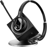 EPOS | Sennheiser | SENNHEISER IMPACT DW Pro 2 USB ML - EU Auricolare Wireless A Padiglione Ufficio Nero, Argento Nero, Wireless, Ufficio, 150 - 6800 Hz, 85 g, Auricolare, Nero, Argento