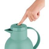 Emsa SAMBA thermos e recipiente isotermico 1 L Verde, Caraffa termica verde, 1 L, Verde, Polipropilene (PP), 12 h, 24 h, 178 mm