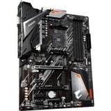 GIGABYTE Scheda madre A520 AORUS ELITE - Supporta CPU AMD Ryzen serie 5000 AM4, VRM digitale puro a 5+3 fasi, fino a 4733MHz DDR4 (OC), PCIe 3.0 x4 M.2, LAN GbE, USB 3.2 Gen2 VRM digitale puro a 5+3 fasi, fino a 4733MHz DDR4 (OC), PCIe 3.0 x4 M.2, LAN GbE, USB 3.2 Gen2, AMD, Socket AM4, AMD Ryzen 3000 Series, Socket AM4, DDR4-SDRAM, 128 GB