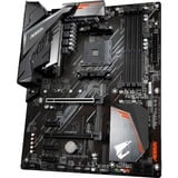 GIGABYTE Scheda madre A520 AORUS ELITE - Supporta CPU AMD Ryzen serie 5000 AM4, VRM digitale puro a 5+3 fasi, fino a 4733MHz DDR4 (OC), PCIe 3.0 x4 M.2, LAN GbE, USB 3.2 Gen2 VRM digitale puro a 5+3 fasi, fino a 4733MHz DDR4 (OC), PCIe 3.0 x4 M.2, LAN GbE, USB 3.2 Gen2, AMD, Socket AM4, AMD Ryzen 3000 Series, Socket AM4, DDR4-SDRAM, 128 GB