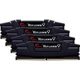 G.Skill Ripjaws V F4-3200C16Q-128GVK memoria 128 GB 4 x 32 GB DDR4 3200 MHz Nero, 128 GB, 4 x 32 GB, DDR4, 3200 MHz, 288-pin DIMM