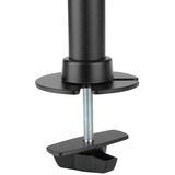 HAGOR 8706 supporto da tavolo per Tv a schermo piatto 68,6 cm (27") Nero Scrivania Nero, Morsa, 10 kg, 38,1 cm (15"), 68,6 cm (27"), 100 x 100 mm, Nero