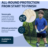 HUDORA 71536, Guanti blu/Bianco