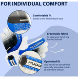 HUDORA 71536, Guanti blu/Bianco