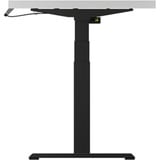 ICY BOX IB-EW206B-T Elettrico 2 gamba/gambe Nero, Base Nero, 125 kg, Elettrico, 38 mm/s, 2 gamba/gambe, Acciaio, Nero
