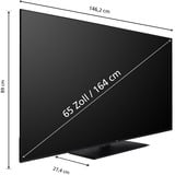 JVC LT-65VUQ3455 TV 165,1 cm (65") 4K Ultra HD Smart TV Wi-Fi Nero, QLED TV Nero, 165,1 cm (65"), 3840 x 2160 Pixel, QLED, Smart TV, Wi-Fi, Nero
