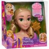 Just Play Disney Princess - Testa per Acconciature Rapunzel, Testina per trucco/acconciature 