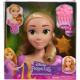 Just Play Disney Princess - Testa per Acconciature Rapunzel, Testina per trucco/acconciature 