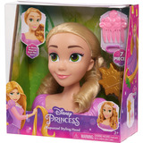 Just Play Disney Princess - Testa per Acconciature Rapunzel, Testina per trucco/acconciature 