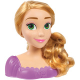 Just Play Disney Princess - Testa per Acconciature Rapunzel, Testina per trucco/acconciature 