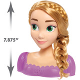 Just Play Disney Princess - Testa per Acconciature Rapunzel, Testina per trucco/acconciature 