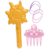 Just Play Disney Princess - Testa per Acconciature Rapunzel, Testina per trucco/acconciature 