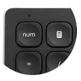 Kensington Tastierino numerico con cavo Nero, USB, 21, Laptop/PC, Nero