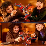 LEGO DREAMZzz 71484 Dinosauro Robot C-Rex di Cooper, Action Figure di T.Rex Giocattolo Trasformabile, Giochi per Bambini 9+, Giochi di costruzione Action Figure di T.Rex Giocattolo Trasformabile, Giochi per Bambini 9+, Set da costruzione, 9 anno/i, Plastica, 917 pz, 1,32 kg
