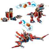 LEGO DREAMZzz 71484 Dinosauro Robot C-Rex di Cooper, Action Figure di T.Rex Giocattolo Trasformabile, Giochi per Bambini 9+, Giochi di costruzione Action Figure di T.Rex Giocattolo Trasformabile, Giochi per Bambini 9+, Set da costruzione, 9 anno/i, Plastica, 917 pz, 1,32 kg