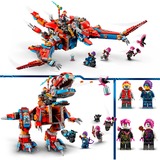 LEGO DREAMZzz 71484 Dinosauro Robot C-Rex di Cooper, Action Figure di T.Rex Giocattolo Trasformabile, Giochi per Bambini 9+, Giochi di costruzione Action Figure di T.Rex Giocattolo Trasformabile, Giochi per Bambini 9+, Set da costruzione, 9 anno/i, Plastica, 917 pz, 1,32 kg