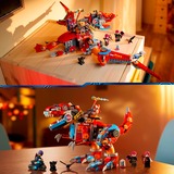 LEGO DREAMZzz 71484 Dinosauro Robot C-Rex di Cooper, Action Figure di T.Rex Giocattolo Trasformabile, Giochi per Bambini 9+, Giochi di costruzione Action Figure di T.Rex Giocattolo Trasformabile, Giochi per Bambini 9+, Set da costruzione, 9 anno/i, Plastica, 917 pz, 1,32 kg