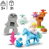 LEGO DUPLO Elsa e Bruni nella foresta incantata, Giochi di costruzione Set da costruzione, 2 anno/i, Plastica, 31 pz, 455 g