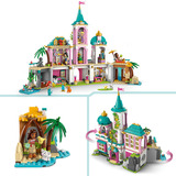 LEGO Disney Princess Castello della Principessa e animali reali, Giochi di costruzione Set da costruzione, 6 anno/i, Plastica, 787 pz, 1,43 kg