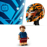 LEGO McLaren Mastercard F1 Team Oscar Piastri Helmet, Giochi di costruzione Gadget F1 con Minifigure da Collezione, Regalo da 14+, Set da costruzione, 14 anno/i, Plastica, 793 pz, 968 g
