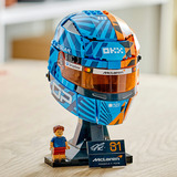 LEGO McLaren Mastercard F1 Team Oscar Piastri Helmet, Giochi di costruzione Gadget F1 con Minifigure da Collezione, Regalo da 14+, Set da costruzione, 14 anno/i, Plastica, 793 pz, 968 g