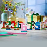 LEGO Numeri di compleanno, Giochi di costruzione Decorazione per Torta, Addobbi per Feste o Gioco per Contare, Regalo Bambini 6+, Set da costruzione, 6 anno/i, Plastica, 281 pz, 385 g