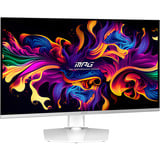 MSI MPG 321URXWDE QD-OLED Monitor PC 80 cm (31.5") 3840 x 2160 Pixel 4K Ultra HD Bianco, Monitor di gioco bianco, 80 cm (31.5"), 3840 x 2160 Pixel, 4K Ultra HD, QD-OLED, 0,03 ms, Bianco