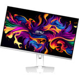 MSI MPG 321URXWDE QD-OLED Monitor PC 80 cm (31.5") 3840 x 2160 Pixel 4K Ultra HD Bianco, Monitor di gioco bianco, 80 cm (31.5"), 3840 x 2160 Pixel, 4K Ultra HD, QD-OLED, 0,03 ms, Bianco