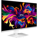 MSI MPG 321URXW-QD-OLED, Monitor di gioco bianco