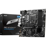 MSI PRO B760M-P, Scheda madre Nero