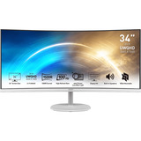 MSI PRO MP341CQW, Monitor LED bianco