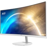 MSI PRO MP341CQW, Monitor LED bianco