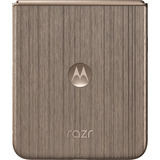 Motorola razr 60 Ultra con Moto AI (16/512GB, 50+50MP, selfie 50MP, display esterno 4.0" interno 7" pOLED 165Hz, Qualcomm Snapdragon 8 Elite, 4700mAh, 5G, Dual SIM, Android 15) PANTONE Mountain Trail, Handy marrone, 50+50MP, selfie 50MP, display esterno 4.0" interno 7" pOLED 165Hz, Qualcomm Snapdragon 8 Elite, 4700mAh, 5G, Dual SIM, Android 15) PANTONE Mountain Trail, 17,7 cm (6.96"), 16 GB, 512 GB, 50 MP, Android 15, Legno