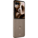 Motorola razr 60 Ultra con Moto AI (16/512GB, 50+50MP, selfie 50MP, display esterno 4.0" interno 7" pOLED 165Hz, Qualcomm Snapdragon 8 Elite, 4700mAh, 5G, Dual SIM, Android 15) PANTONE Mountain Trail, Handy marrone, 50+50MP, selfie 50MP, display esterno 4.0" interno 7" pOLED 165Hz, Qualcomm Snapdragon 8 Elite, 4700mAh, 5G, Dual SIM, Android 15) PANTONE Mountain Trail, 17,7 cm (6.96"), 16 GB, 512 GB, 50 MP, Android 15, Legno