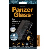 PanzerGlass P2714 protezione per schermo Apple 1 pz, Pellicola protettiva trasparente/Nero, Apple, iPhone 12/12 Pro, Antigraffio, Antibatterico, Trasparente, 1 pz