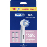 Procter & Gamble Oral-B Pro Sensitive Clean testine di ricambio confezione da 10, Testina bianco