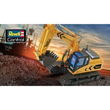 Revell 24924 RC Bagger mit 6-CH 2.4 GHz Fernsteuerung, Outdoor-tauglich, Schaufel und Baumgreifer aus Metall, griffiger Kettenantrieb, Originalgetreu, einzeln steuerbare Teile-Digger 2.0, bunt giallo/Nero, Outdoor-tauglich, Schaufel und Baumgreifer aus Metall, griffiger Kettenantrieb, Originalgetreu, einzeln steuerbare Teile-Digger 2.0, bunt, 96 anno/i, Plastica
