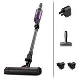 Rowenta RH1128 Aspirapolvere a bastone 2 in 1 Batteria Secco Senza sacchetto 0,4 L Viola, Alluminio, Aspirapolvere verticale grigio scuro/Viola, Aspirapolvere a bastone 2 in 1, Senza sacchetto, Viola, Alluminio, 0,4 L, Rettangolare, Secco
