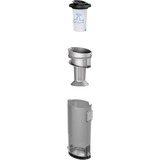 Rowenta RH1128, Aspirapolvere verticale grigio scuro/Viola